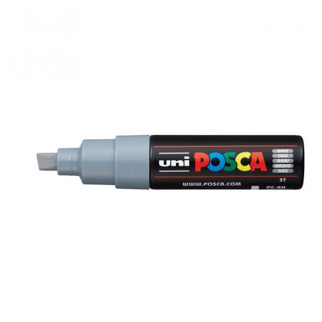 Marker Posca PC-8K, Szary